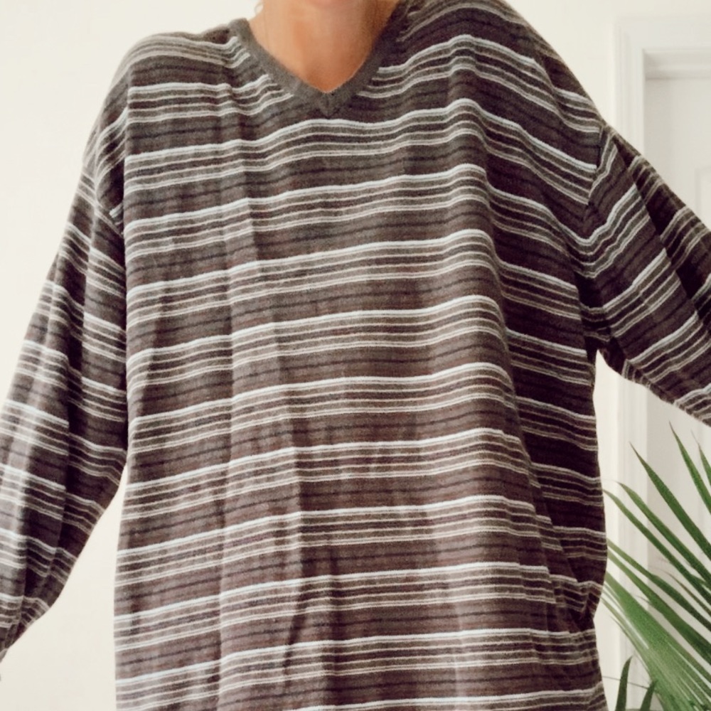 oversized vintage GAP striped sweater
